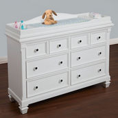 Baby Cache Glendale Changing Topper Pure White