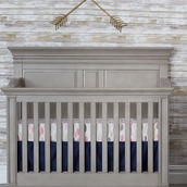 Baby Cache Vienna 4-in-1 Convertible Crib Ash Gray