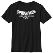 Boys Across the Spider Verse  Spider-Verse 2 White Logo T-Shirt