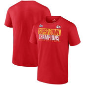 Fanatics Men's Fanatics Red Kansas City Chiefs Super Bowl LVII s Foam Finger T-Shirt