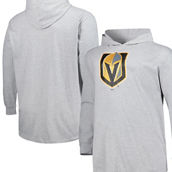 Profile Men's Heather Gray Vegas Golden Knights Big & Tall Pullover Hoodie