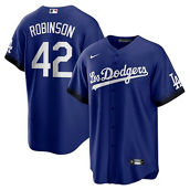 Nike Men's Jackie Robinson Royal Los Angeles Dodgers City Connect Replica Player Jersey