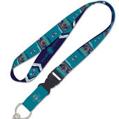WinCraft Charlotte Hornets Black Panther 2 Reversible Lanyard with Detachable Buckle