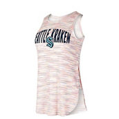 Concepts Sport Women's Seattle Kraken Sunray Multicolor Tri-Blend Tank Top