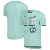 adidas Men's Mint Atlanta United FC Club DNA Performance T-Shirt