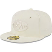 New Era Men's Cream San Francisco 49ers Color Pack 59FIFTY Fitted Hat
