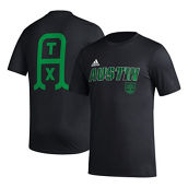 adidas Men's Black Austin FC Team Jersey Hook AEROREADY T-Shirt