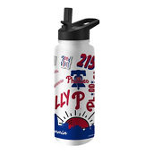 Logo Brands Philadelphia Phillies 34oz. Native Quencher Bottle