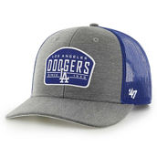 '47 Men's Charcoal Los Angeles Dodgers Slate Trucker Snapback Hat