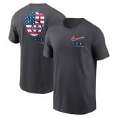 Nike Men's Anthracite Milwaukee Brewers Americana T-Shirt