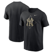 Nike Men's Black New York Yankees Camo Logo T-Shirt