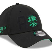 New Era Men's Black Austin FC Kick Off 39THIRTY Flex Hat