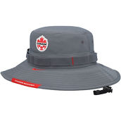 Nike Men's Gray Canada Soccer Boonie Tri-Blend Performance Bucket Hat