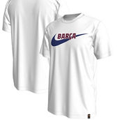 Nike Men's White Barcelona Swoosh T-Shirt