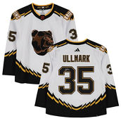 Fanatics Authentic Linus Ullmark Boston Bruins Autographed 2022-23 Reverse Retro Adidas Authentic Jersey