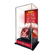 Fanatics Authentic Kansas City Chiefs Super Bowl LVII s Tall Display Case with Game-Used Confetti
