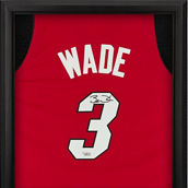 Fanatics Authentic Dwyane Wade Miami Heat Autographed Red Authentic Jersey Shadowbox