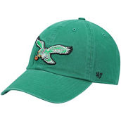 '47 Men's Kelly Green Philadelphia Eagles Clean Up Legacy Adjustable Hat
