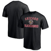 Fanatics Branded Men's Black Chicago Blackhawks Special Edition Victory Arch T-Shirt