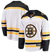 Fanatics Branded Men's White Boston Bruins Breakaway Away Jersey