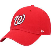 '47 Men's Red Washington Nationals Clean Up Adjustable Hat