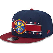 New Era Men's Navy Denver Nuggets Banded Stars 9FIFTY Snapback Hat