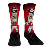 Rock Em Socks Georgia Bulldogs Mascot Pump Up Crew Socks