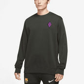 Nike Men's Olive Barcelona Club Pullover Sweatshirt