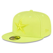New Era Men's Neon Green Dallas Cowboys Color Pack Brights 59FIFTY Fitted Hat
