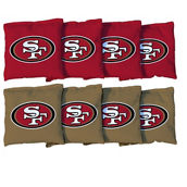 Victory Tailgate San Francisco 49ers Replacement Corn-Filled Cornhole Bag Set