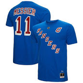 Mitchell & Ness Men's Mark Messier Blue New York Rangers Name & Number T-Shirt