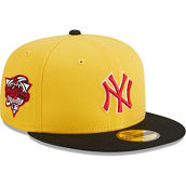 New Era Men's Yellow/Black New York Yankees Grilled 59FIFTY Fitted Hat