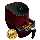 MegaChef 3.5 Quart Airfryer And Multicooker With 7 Pre-Programmed Settings in Bu