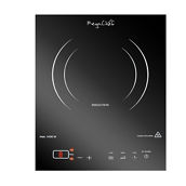 MegaChef Portable 1400W Single Induction Countertop Cooktop with Digital Control