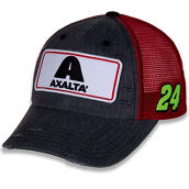 Hendrick Motorsports Team Collection Men's Black William Byron Retro Patch Snapback Adjustable Hat
