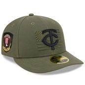 New Era Men's Green Minnesota Twins 2023 Armed Forces Day Low 59FIFTY Fitted Hat