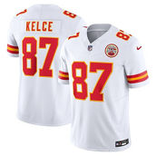Nike Men's Travis Kelce White Kansas City Chiefs Vapor F.U.S.E. Limited Jersey