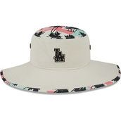 New Era Men's Natural Los Angeles Dodgers Retro Beachin' Bucket Hat