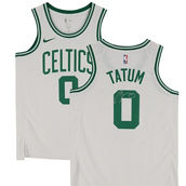 Fanatics Authentic Jayson Tatum Boston Celtics Autographed White 2022-2023 Association Edition Swingman Jersey