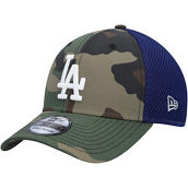 New Era Men's Camo Los Angeles Dodgers Team Neo 39THIRTY Flex Hat