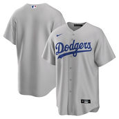 Nike Men's Gray Los Angeles Dodgers Alternate Replica Team Jersey