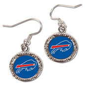 WinCraft Women's Buffalo Bills Round Dangle Earrings