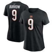 Nike Women's Joe Burrow Black Cincinnati Bengals Player Name & Number T-Shirt