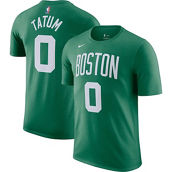 Nike Men's Jayson Tatum Kelly Green Boston Celtics Icon 2022/23 Name & Number T-Shirt