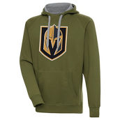 Antigua Men's Olive Vegas Golden Knights Victory Pullover Hoodie