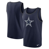 Nike Men's Navy Dallas Cowboys Tri-Blend Tank Top