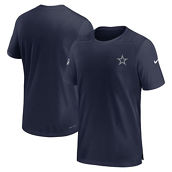 Nike Men's Navy Dallas Cowboys Sideline Coach Performance T-Shirt