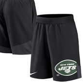 Nike Men's Black New York Jets Stretch Performance Shorts