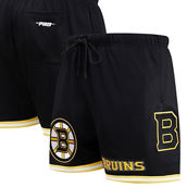 Pro Standard Men's Black Boston Bruins Classic Mesh Shorts