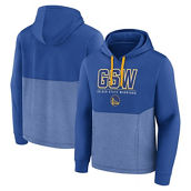 Fanatics Branded Men's Royal Golden State Warriors Successful Tri-Blend Pullover Hoodie